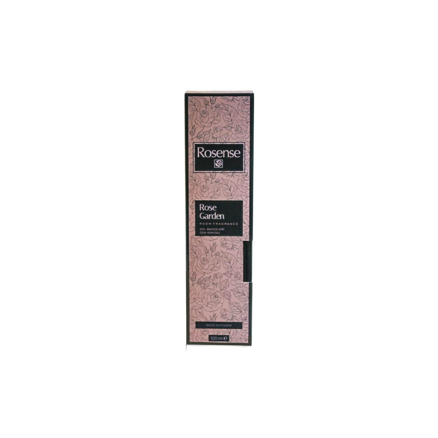 final- RS gül bambu çubuklu oda kokusu ROSE FRAGRANCE 120 ML - Image 1